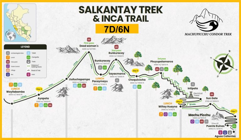 Classic Inca Trail and Salkatay Trek 7D/6N